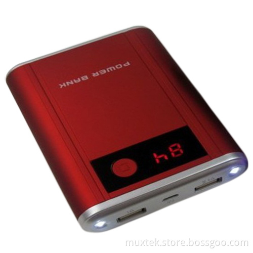 Mobile Phone Power Bank, with LED Indicator Light and Flashlight